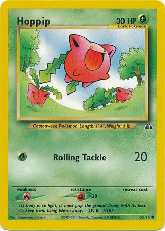 Hoppip (55/75) [Neo Discovery Unlimited] | Red Riot Games CA
