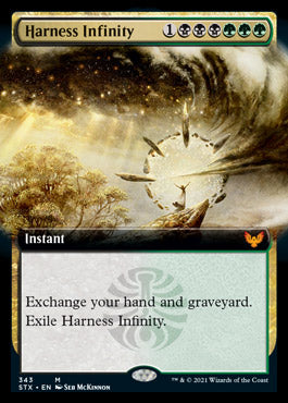 Harness Infinity (Extended Art) [Strixhaven: School of Mages] | Red Riot Games CA