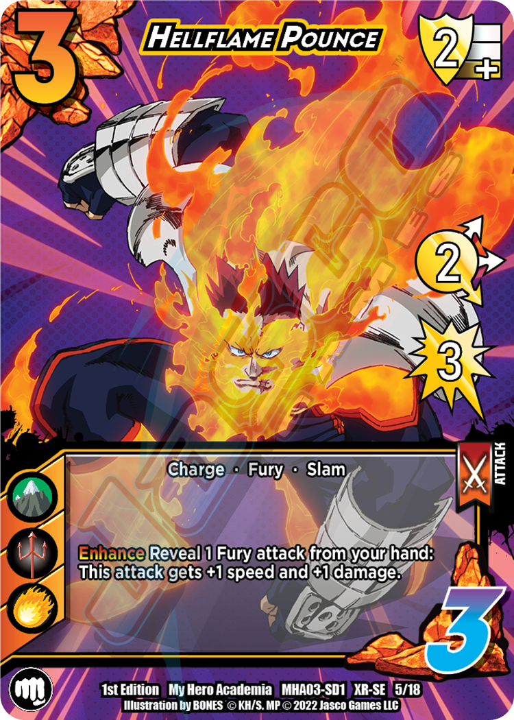 Hellflame Pounce [Endeavor Clash Deck XR] | Red Riot Games CA