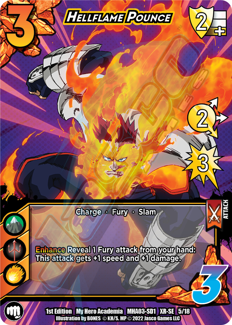 Hellflame Pounce (XR) [Heroes Clash]