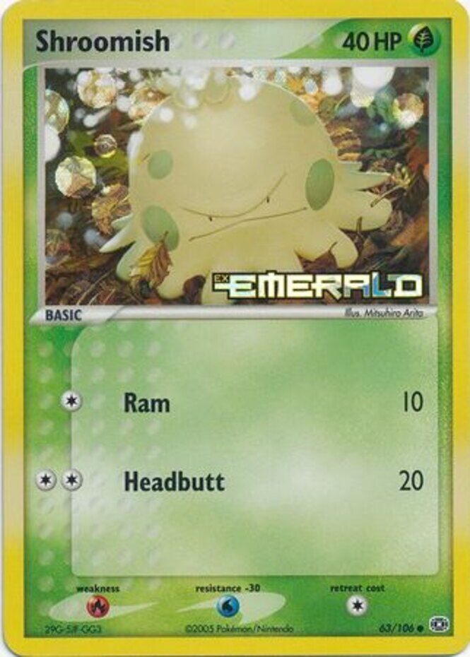 Shroomish (63/106) (Stamped) [EX: Emerald] | Red Riot Games CA