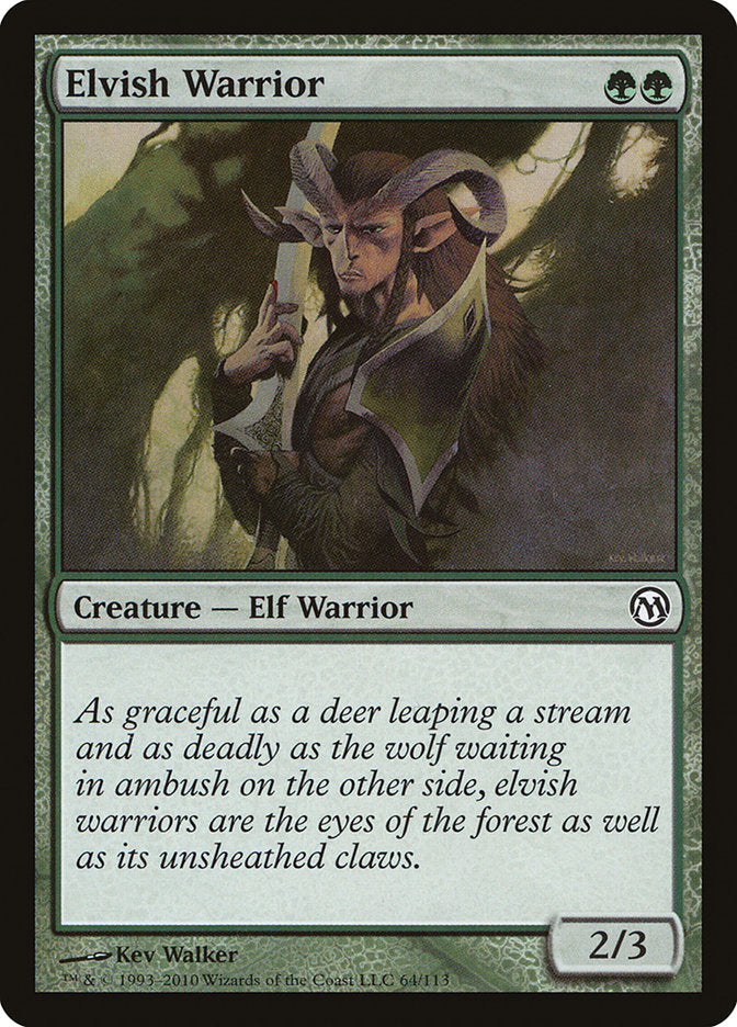 Elvish Warrior [Duels of the Planeswalkers] | Red Riot Games CA