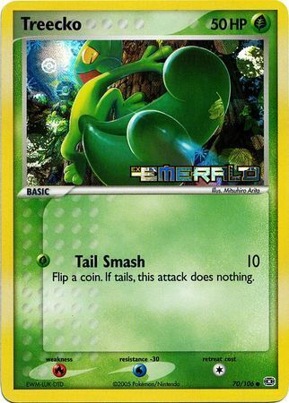 Treecko (70/106) (Stamped) [EX: Emerald] | Red Riot Games CA