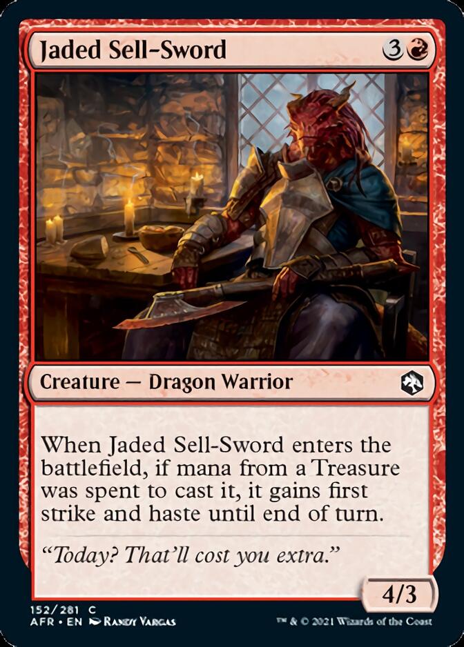 Jaded Sell-Sword [Dungeons & Dragons: Adventures in the Forgotten Realms] | Red Riot Games CA