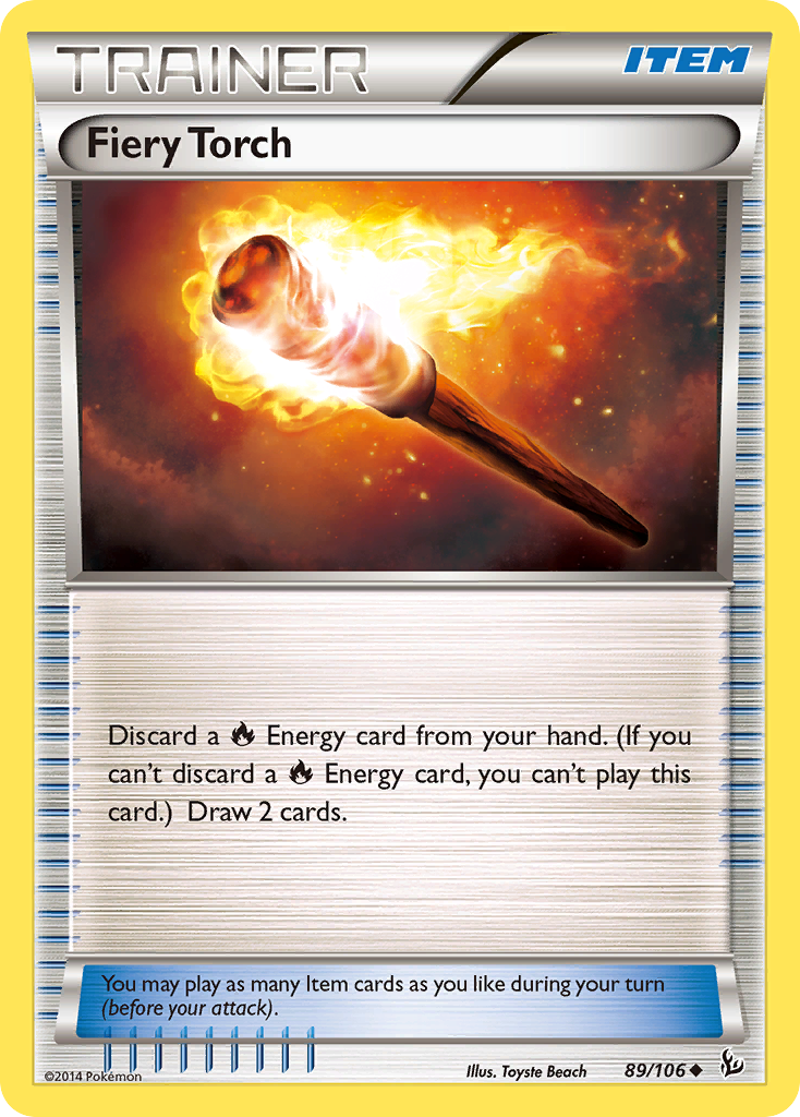 Fiery Torch (89/106) [XY: Flashfire] | Red Riot Games CA