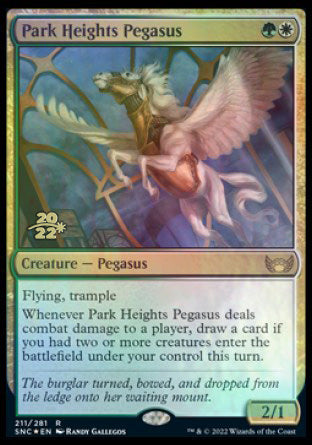 Park Heights Pegasus [Streets of New Capenna Prerelease Promos] | Red Riot Games CA