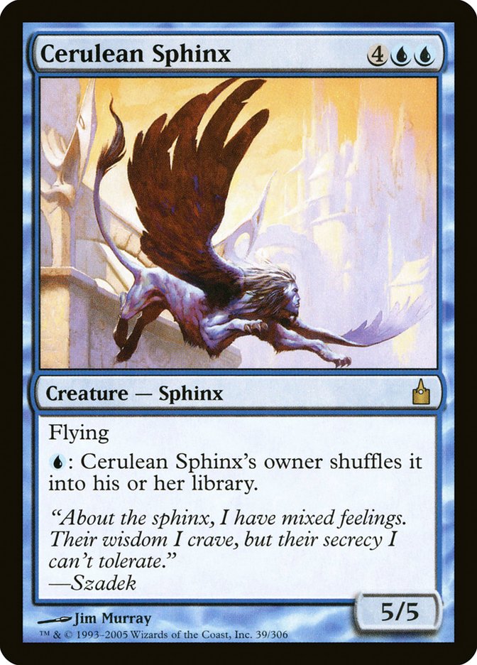 Cerulean Sphinx [Ravnica: City of Guilds] | Red Riot Games CA