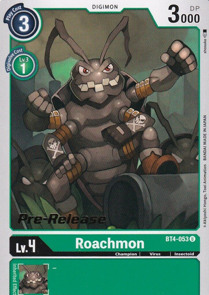 Roachmon [BT4-053] [Great Legend Pre-Release Promos] | Red Riot Games CA