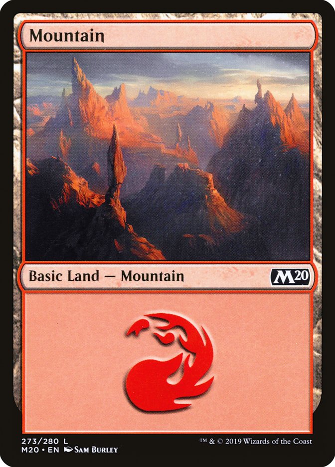 Mountain (273) [Core Set 2020] | Red Riot Games CA