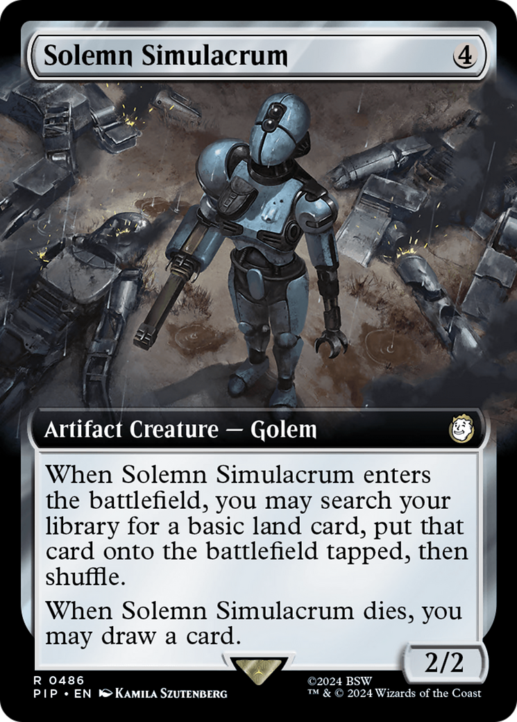 Solemn Simulacrum (Extended Art) [Fallout] | Red Riot Games CA