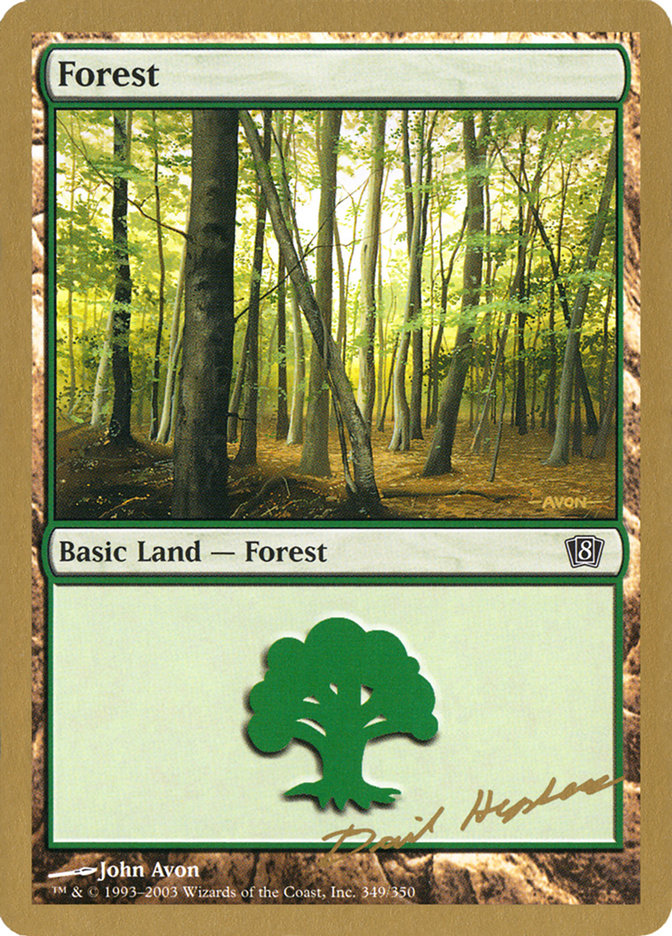 Forest (dh349) (Dave Humpherys) [World Championship Decks 2003] | Red Riot Games CA
