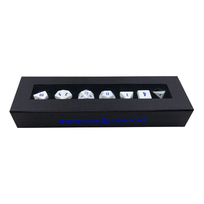 Ultra PRO: Heavy Metal Dice - Icewind Dale (7-Dice Set / White)