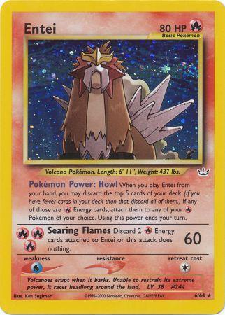 Entei (6/64) [Neo Revelation Unlimited] | Red Riot Games CA