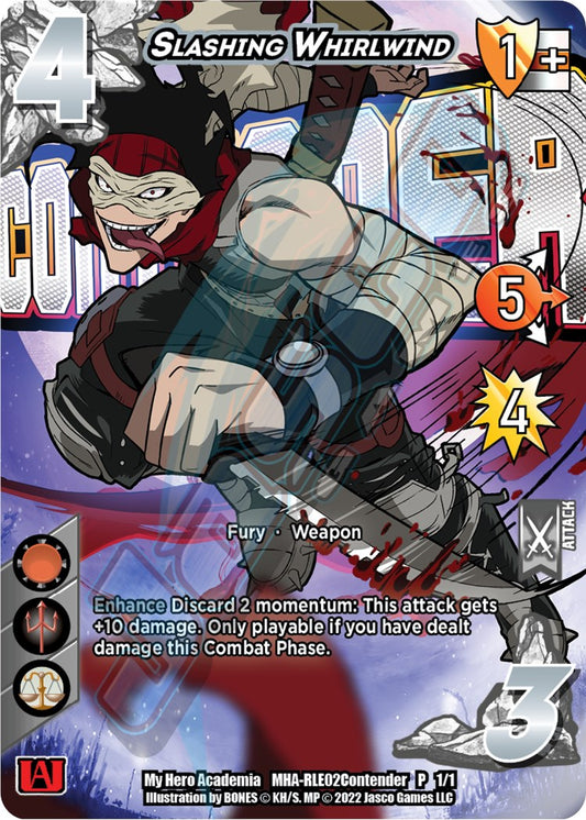 Slashing Whirlwind (Contender) [Promo Cards]