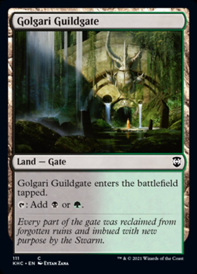 Golgari Guildgate [Kaldheim Commander] | Red Riot Games CA