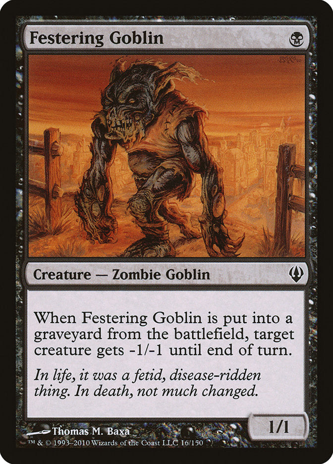 Festering Goblin [Archenemy] | Red Riot Games CA