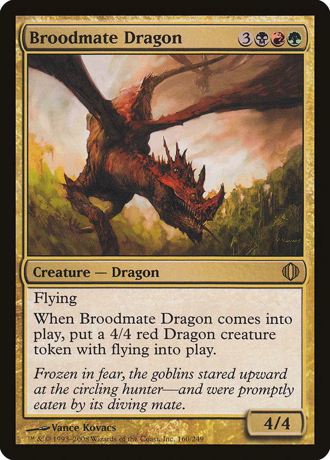 Broodmate Dragon [Shards of Alara] | Red Riot Games CA