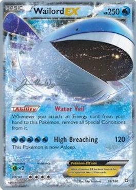 Wailord EX (38/160) (HonorStoise - Jacob Van Wagner) [World Championships 2015] | Red Riot Games CA