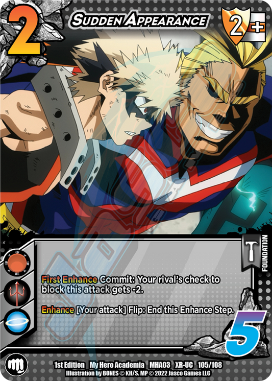 Sudden Appearance (XR) [Heroes Clash]