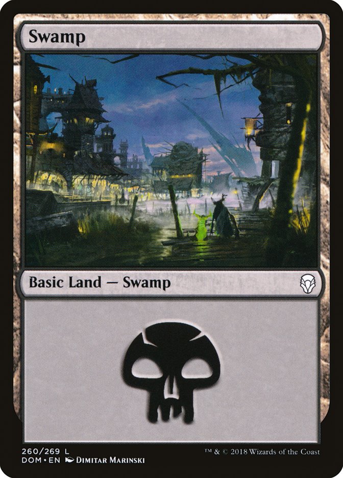 Swamp (260) [Dominaria] | Red Riot Games CA