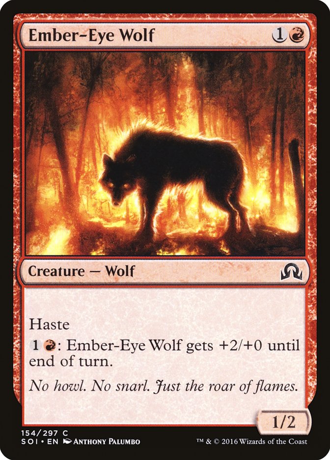 Ember-Eye Wolf [Shadows over Innistrad] | Red Riot Games CA