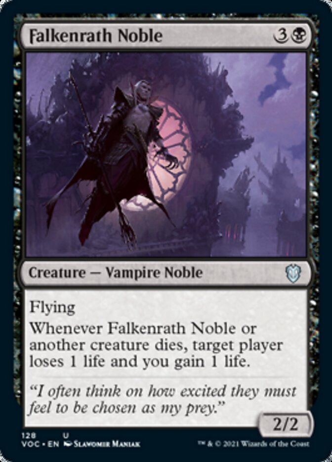 Falkenrath Noble [Innistrad: Crimson Vow Commander] | Red Riot Games CA