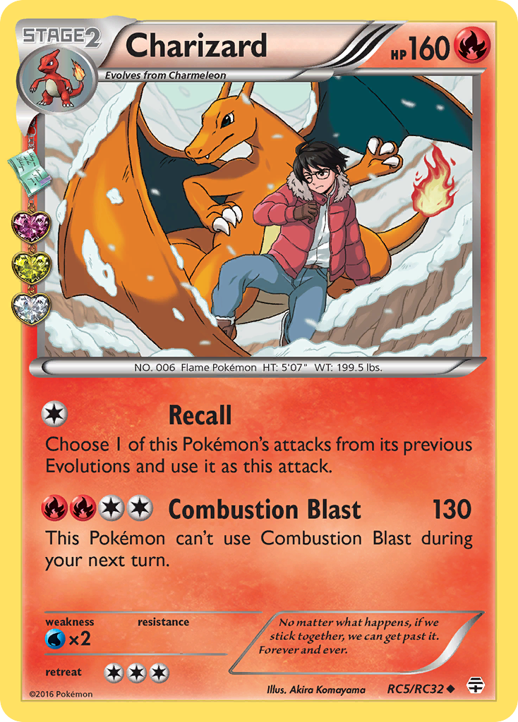 Charizard (RC5/RC32) [XY: Generations] | Red Riot Games CA