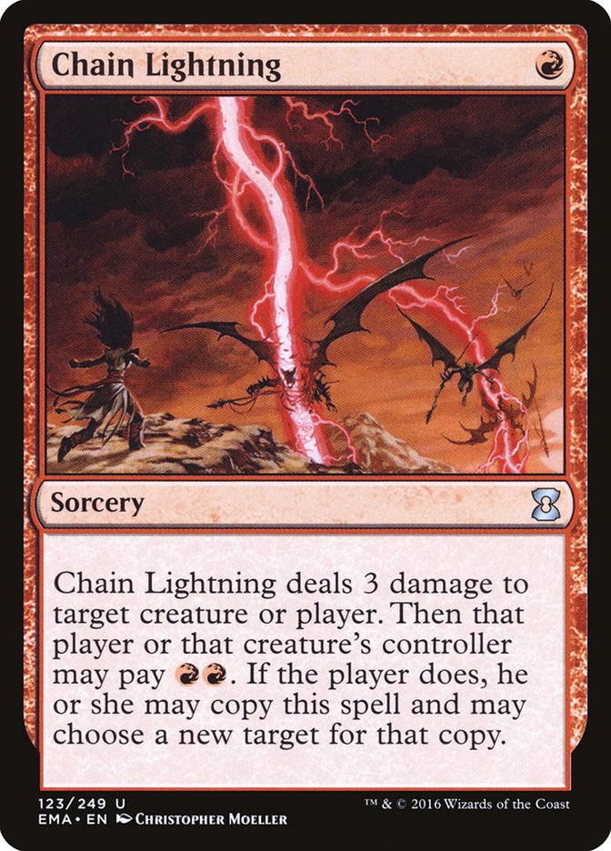 Chain Lightning [Eternal Masters] | Red Riot Games CA