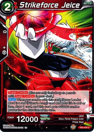 Strikeforce Jeice (TB3-009) [Clash of Fates] | Red Riot Games CA