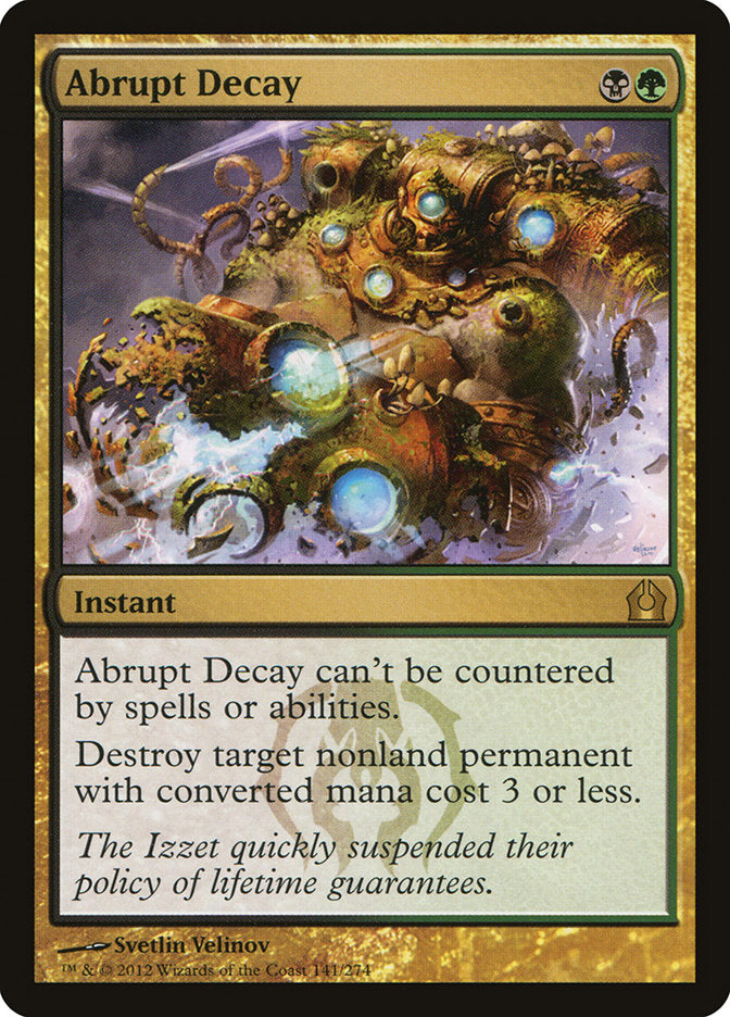 Abrupt Decay [Return to Ravnica] | Red Riot Games CA