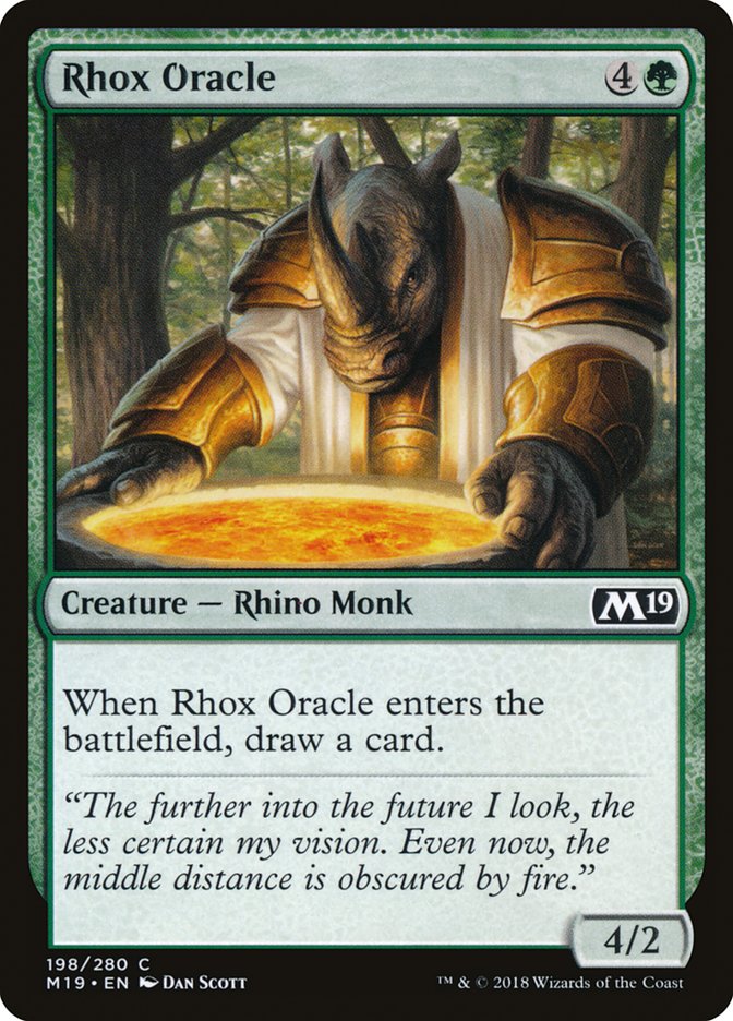 Rhox Oracle [Core Set 2019] | Red Riot Games CA