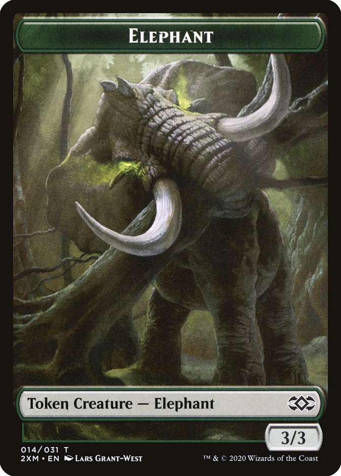 Elephant Token [Double Masters Tokens] | Red Riot Games CA