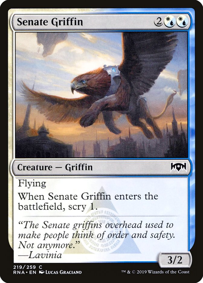 Senate Griffin [Ravnica Allegiance] | Red Riot Games CA