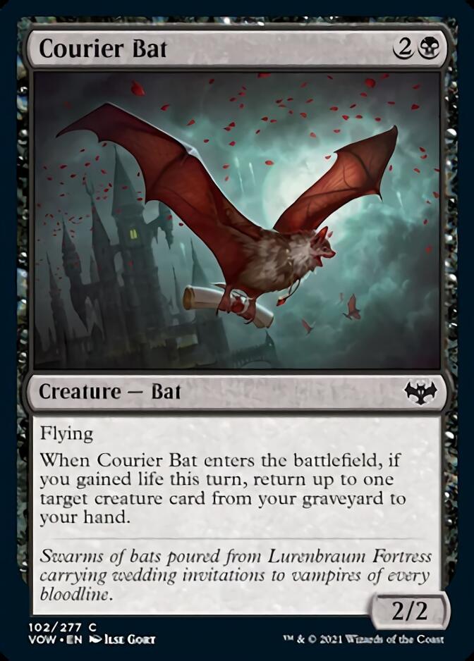 Courier Bat [Innistrad: Crimson Vow] | Red Riot Games CA