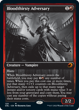 Bloodthirsty Adversary [Innistrad: Double Feature] | Red Riot Games CA