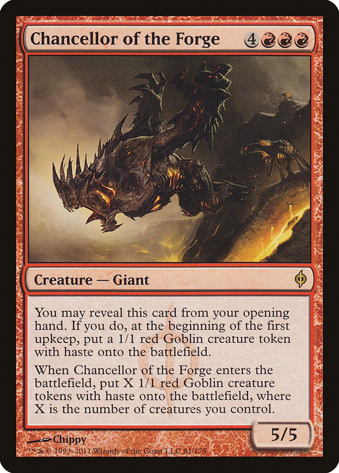 Chancellor of the Forge [New Phyrexia] | Red Riot Games CA