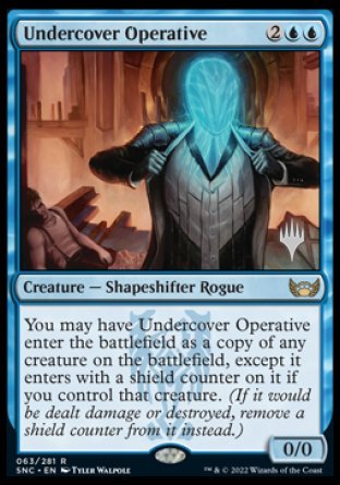 Undercover Operative (Promo Pack) [Streets of New Capenna Promos] | Red Riot Games CA