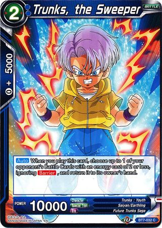 Trunks, the Sweeper (BT7-032) [Assault of the Saiyans] | Red Riot Games CA