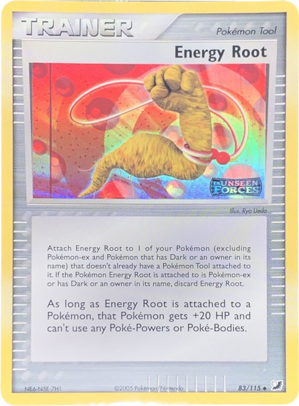 Energy Root (83/115) (Stamped) [EX: Unseen Forces] | Red Riot Games CA