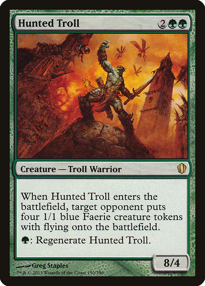 Hunted Troll [Commander 2013] | Red Riot Games CA