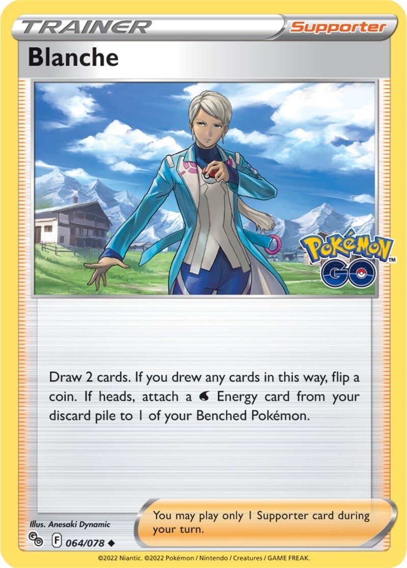 Blanche (064/078) [Pokémon GO] | Red Riot Games CA