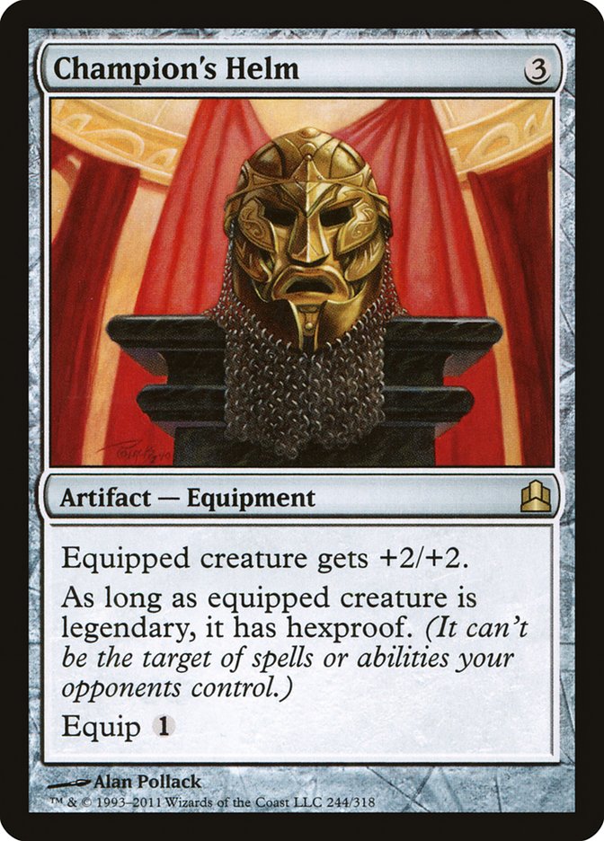 Champion's Helm [Commander 2011] | Red Riot Games CA