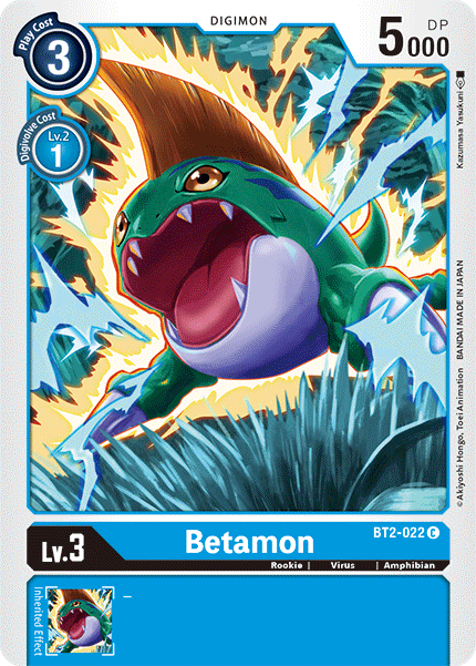 Betamon [BT2-022] [Release Special Booster Ver.1.5] | Red Riot Games CA