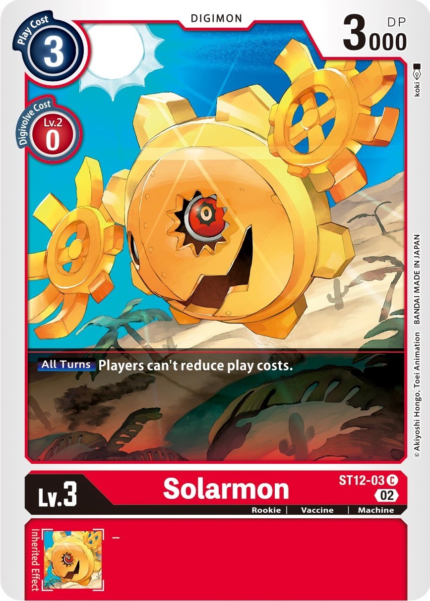 Solarmon [ST12-03] [Starter Deck: Jesmon] | Red Riot Games CA