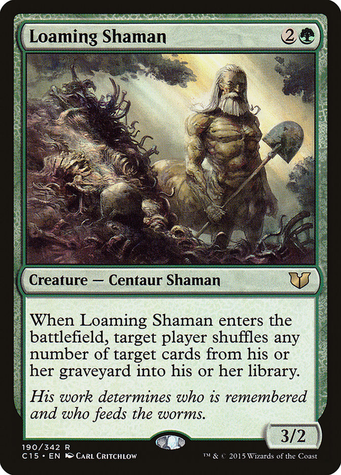 Loaming Shaman [Commander 2015] | Red Riot Games CA