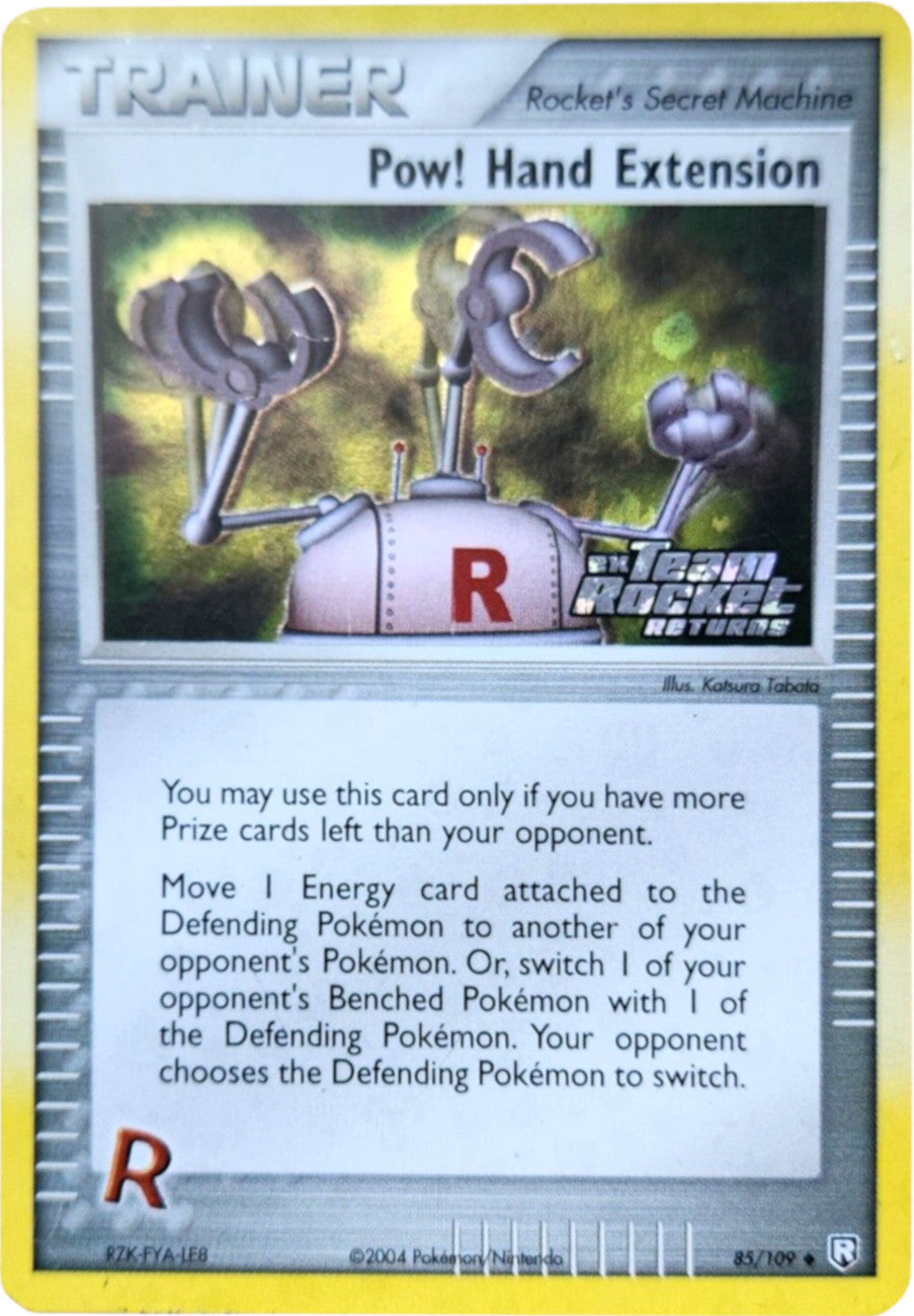 Pow! Hand Extension (85/109) (Stamped) [EX: Team Rocket Returns] | Red Riot Games CA