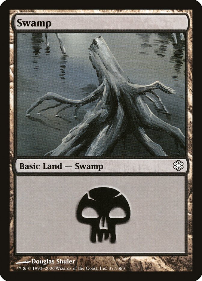 Swamp (377) [Coldsnap Theme Decks] | Red Riot Games CA