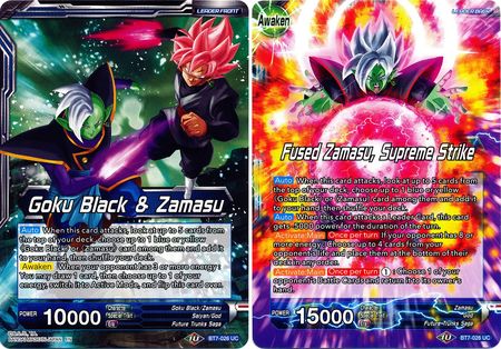 Goku Black & Zamasu // Fused Zamasu, Supreme Strike (BT7-026) [Assault of the Saiyans] | Red Riot Games CA