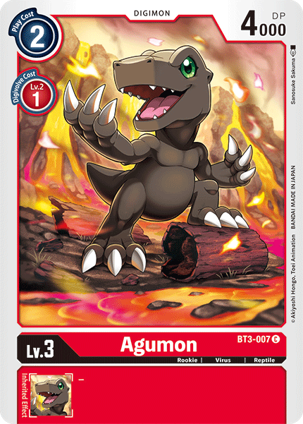 Agumon [BT3-007] [Release Special Booster Ver.1.5] | Red Riot Games CA