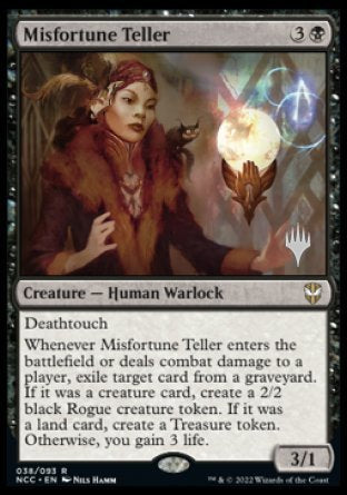 Misfortune Teller (Promo Pack) [Streets of New Capenna Commander Promos] | Red Riot Games CA